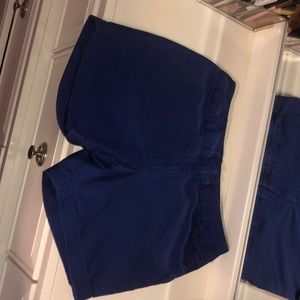 Blue shorts